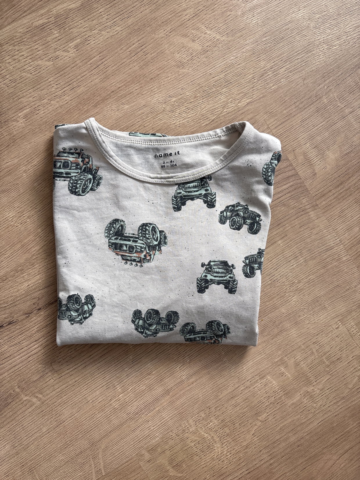 Schlafanzug Oberteil Monstertruck