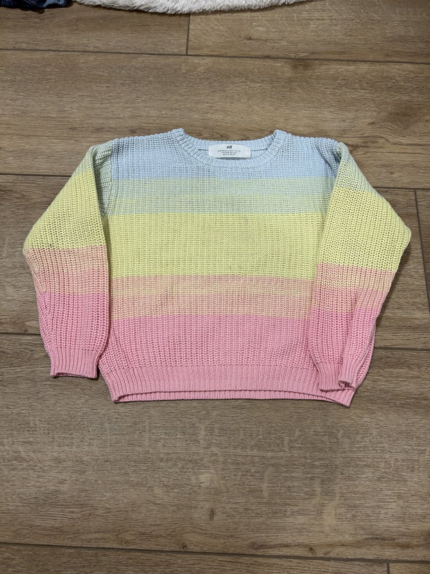 Pullover Regenbogen 98/104