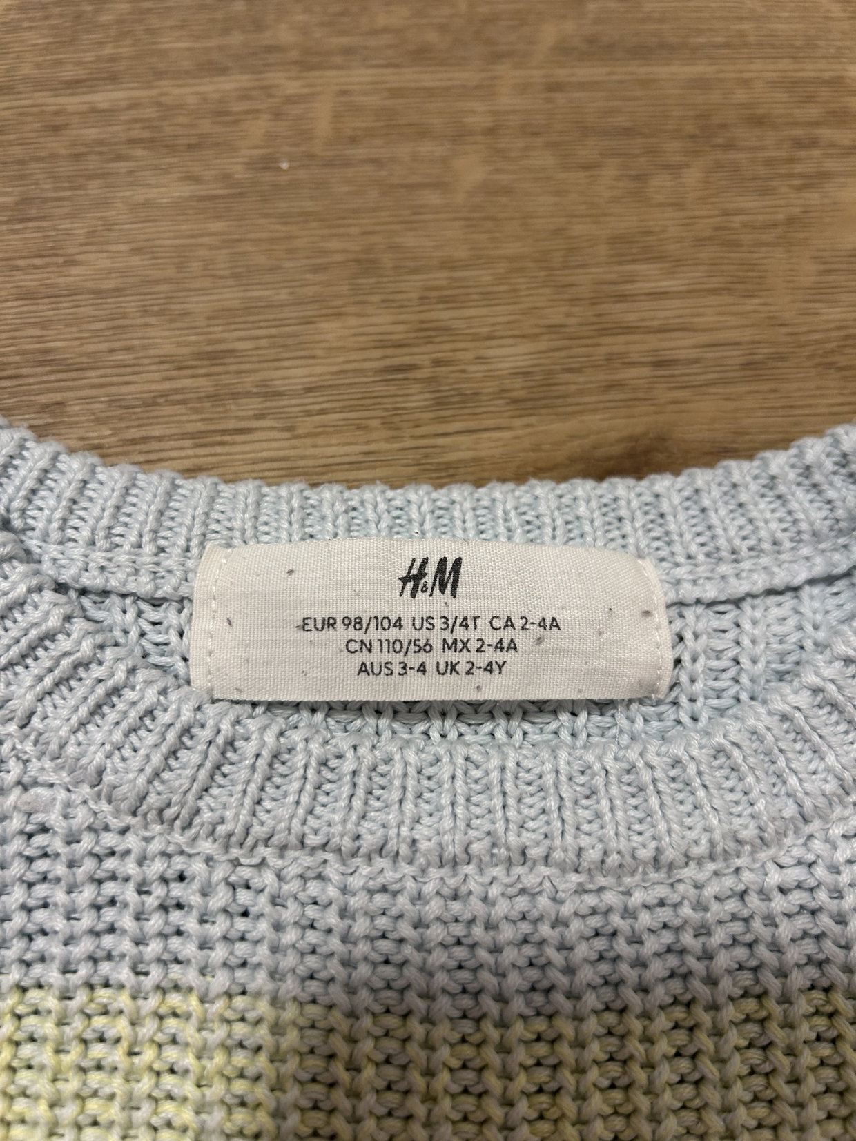 Pullover Regenbogen 98/104