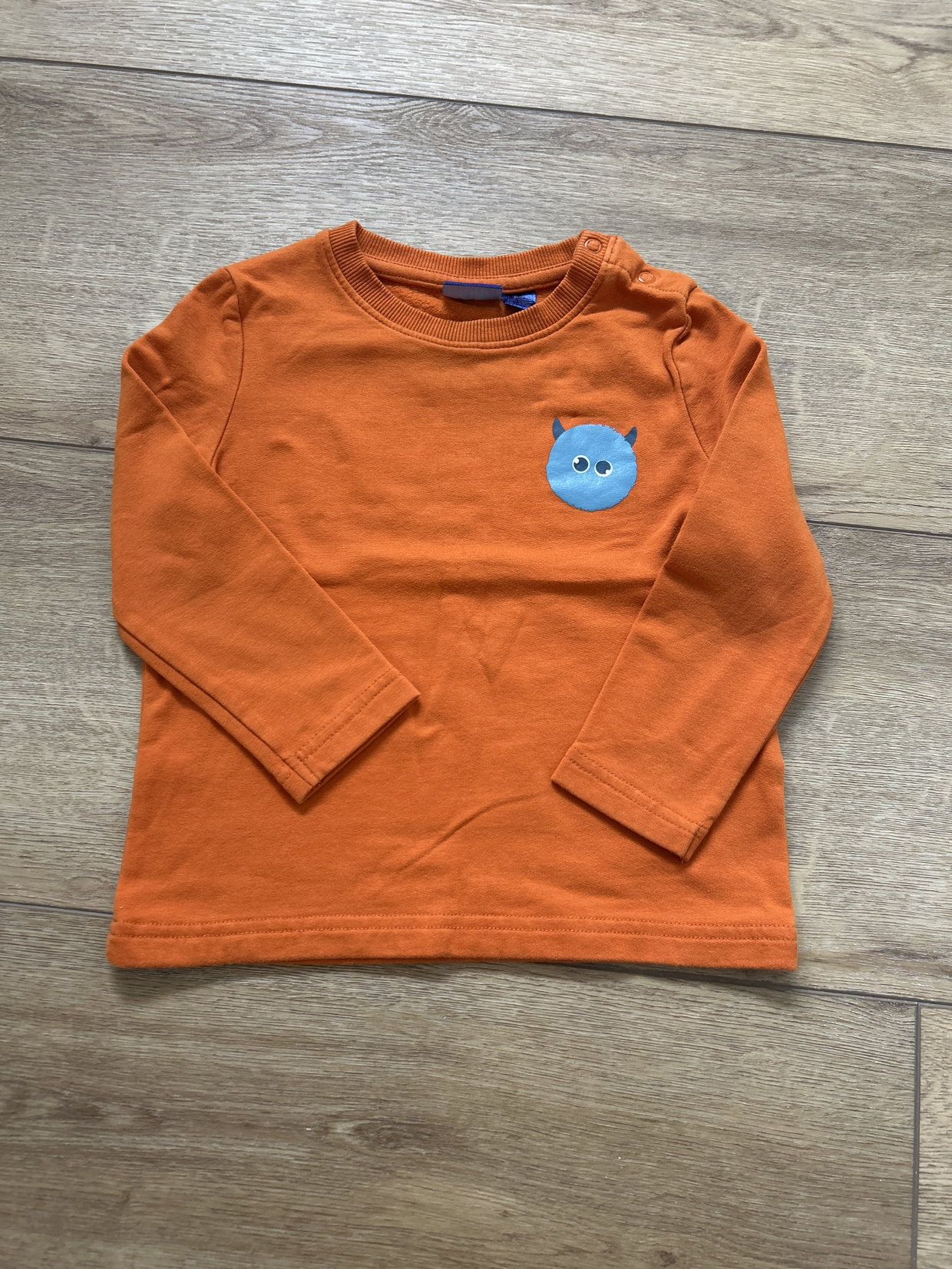 Pullover orange 86/92