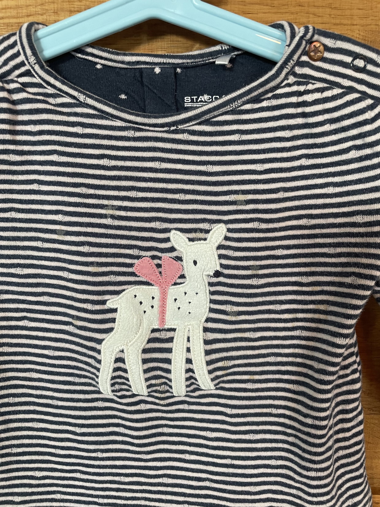 Langarmshirt Reh Gr. 86