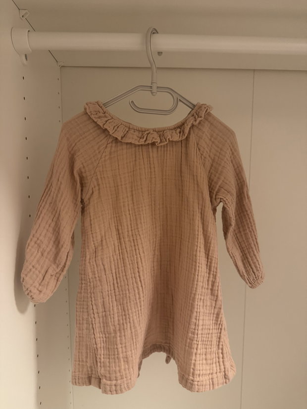Musselin Kleid Gr. 80