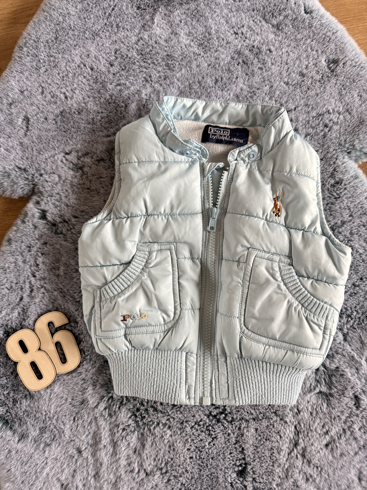 Steppweste - Ralph Lauren- Gr.86