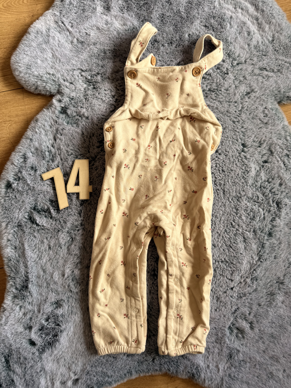 Feetje Stoff Latzhose Gr.74