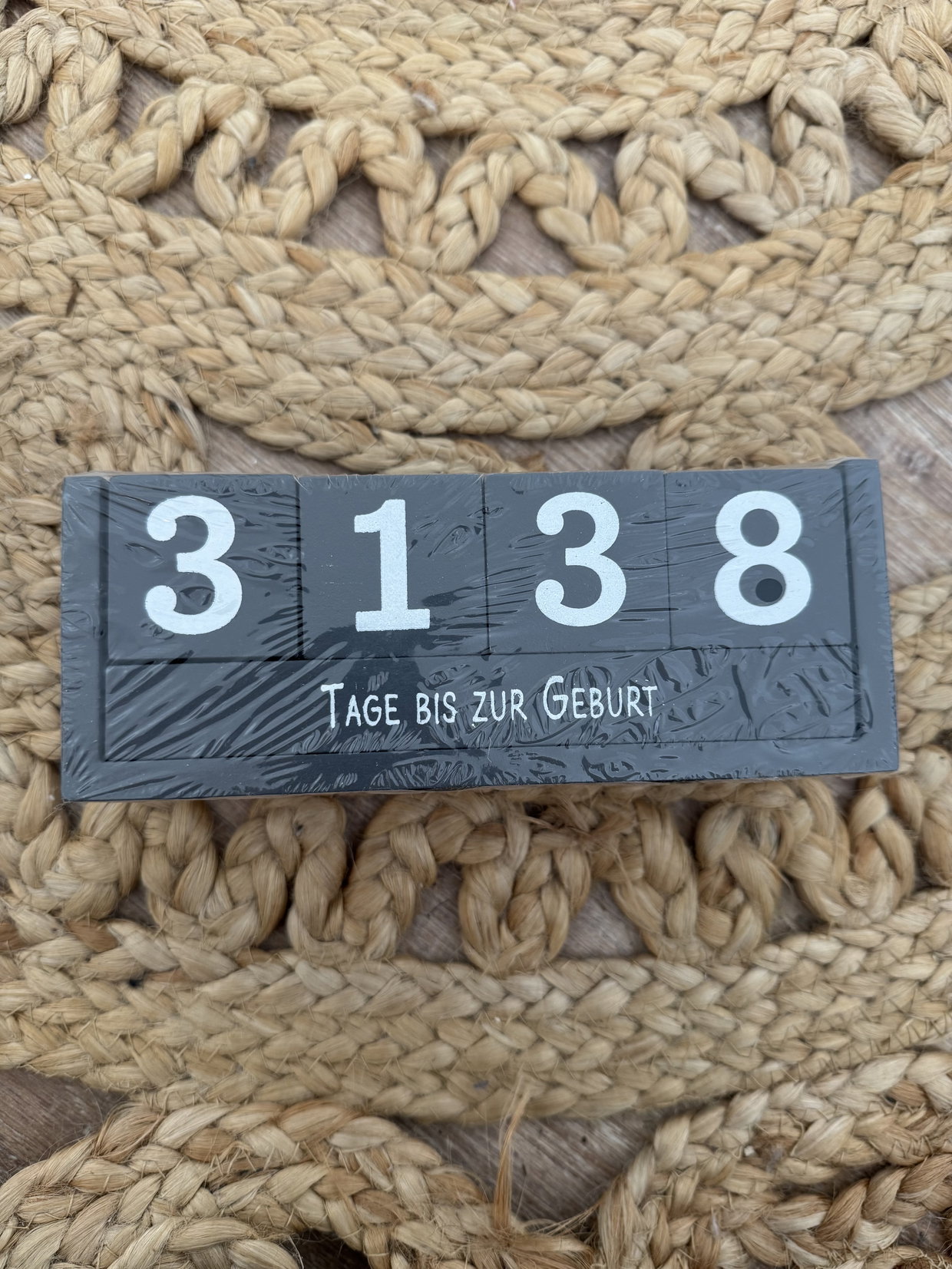 Schwangerschafts-Countdown „Tage bis zur Geburt“