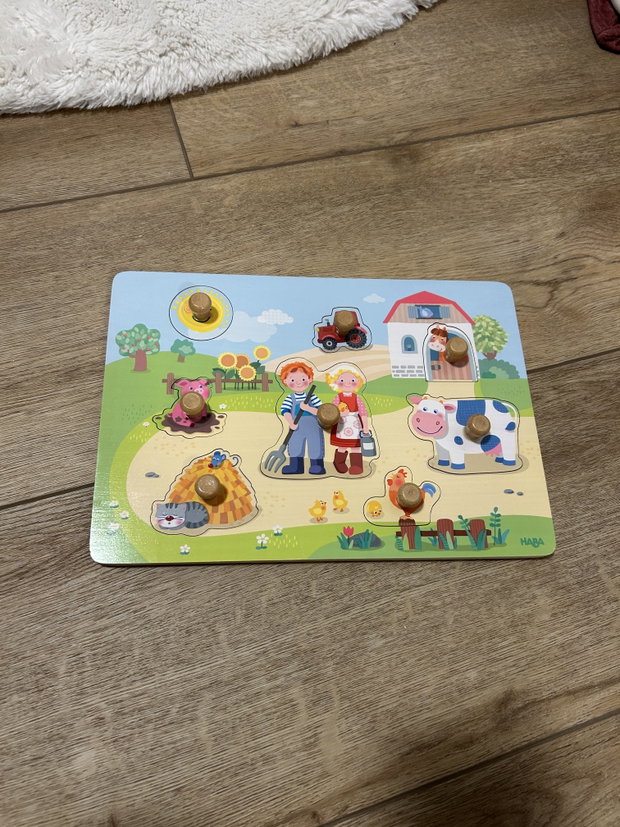 Holzpuzzle Bauernhof Haba