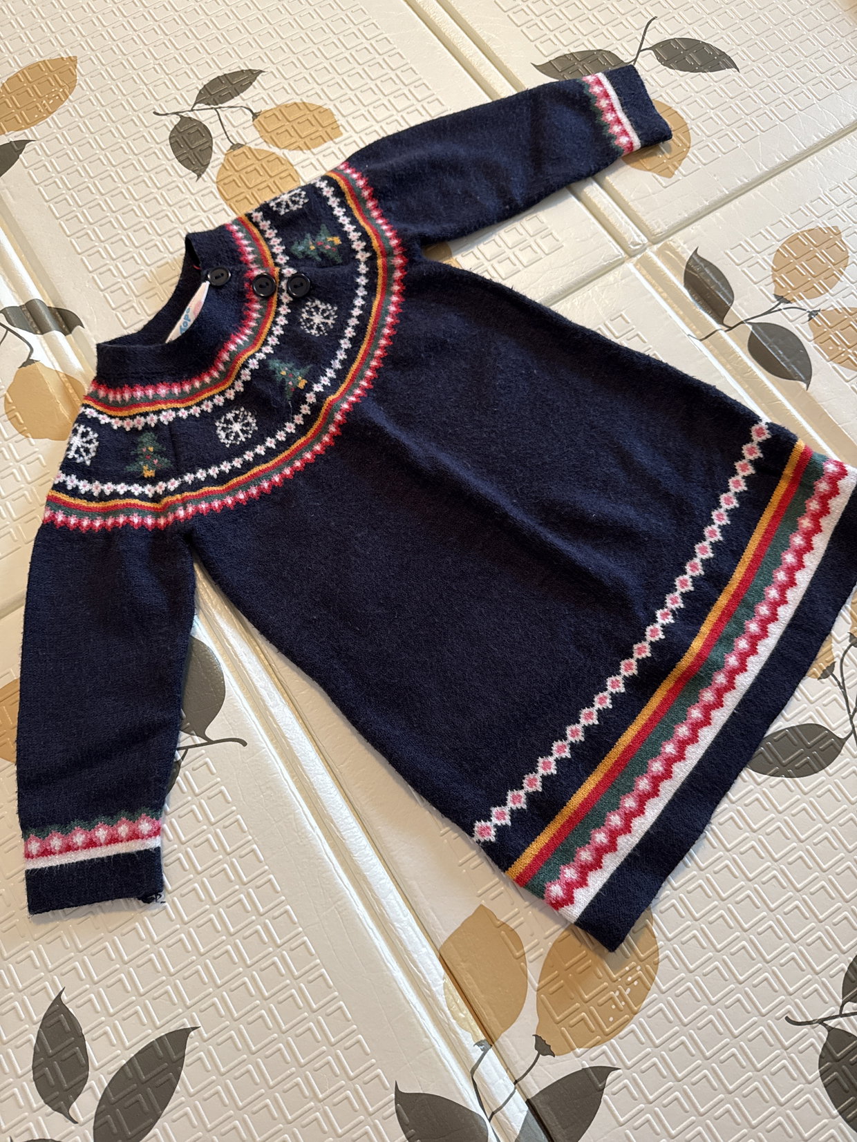 Pullover Weihnachten Blau 