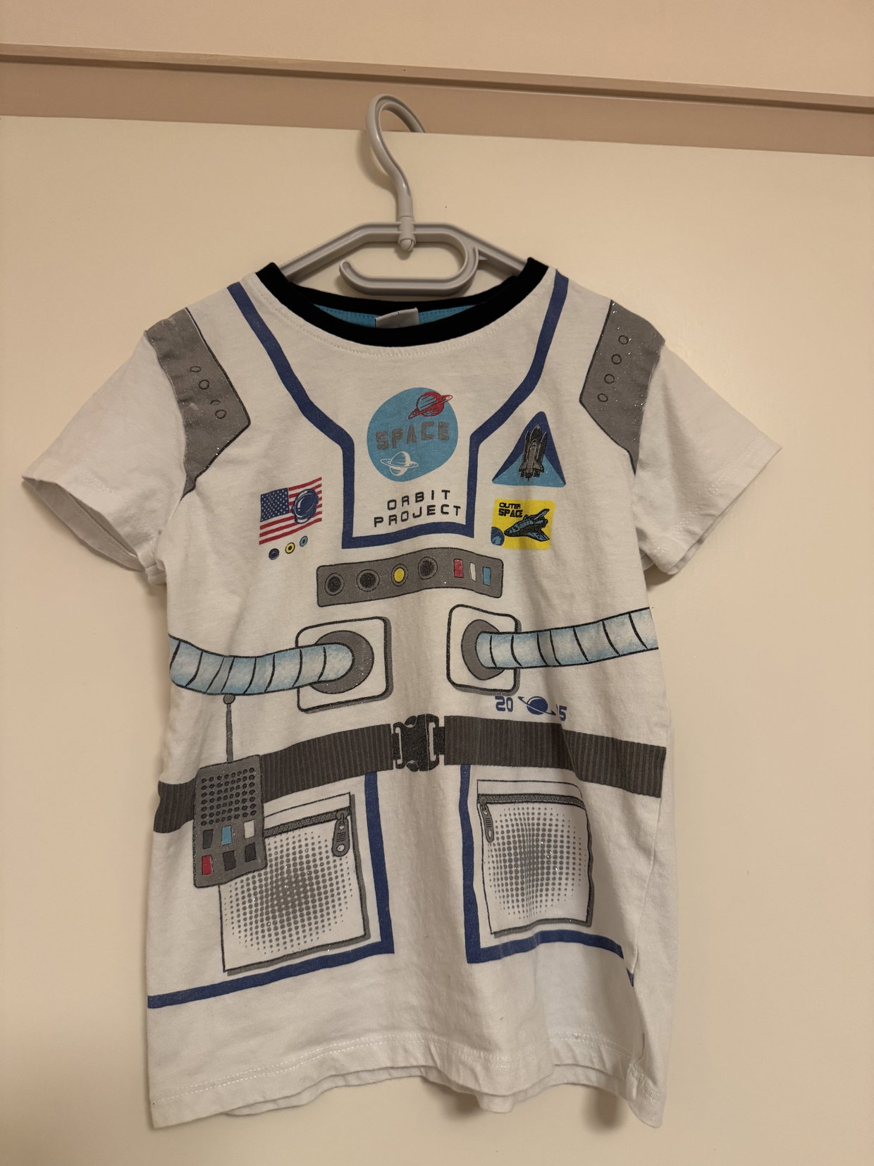 Weltraum T Shirt Gr. 116