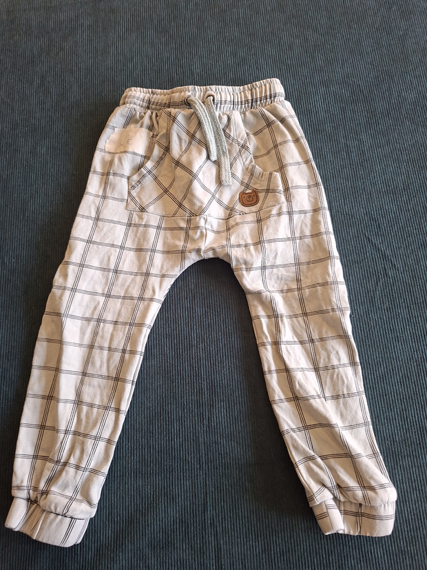 Jogginghose grün kariert 