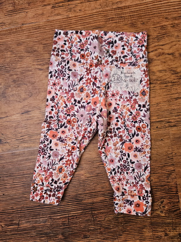 Handmade Blumen Mauve 62/68