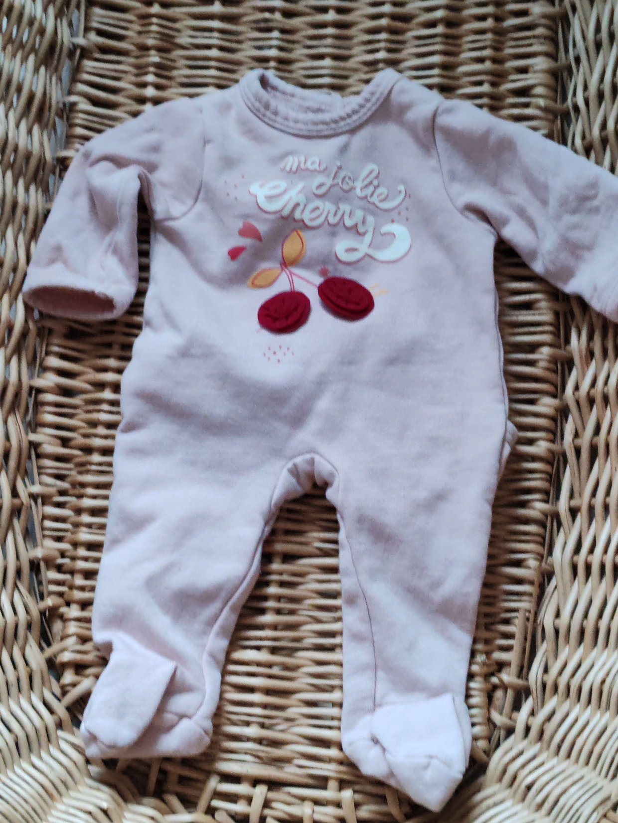 Vertbaudet Pyjama Cherry 50/56