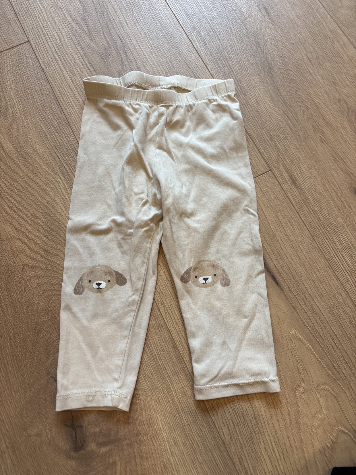 Leggings beige Hunde 