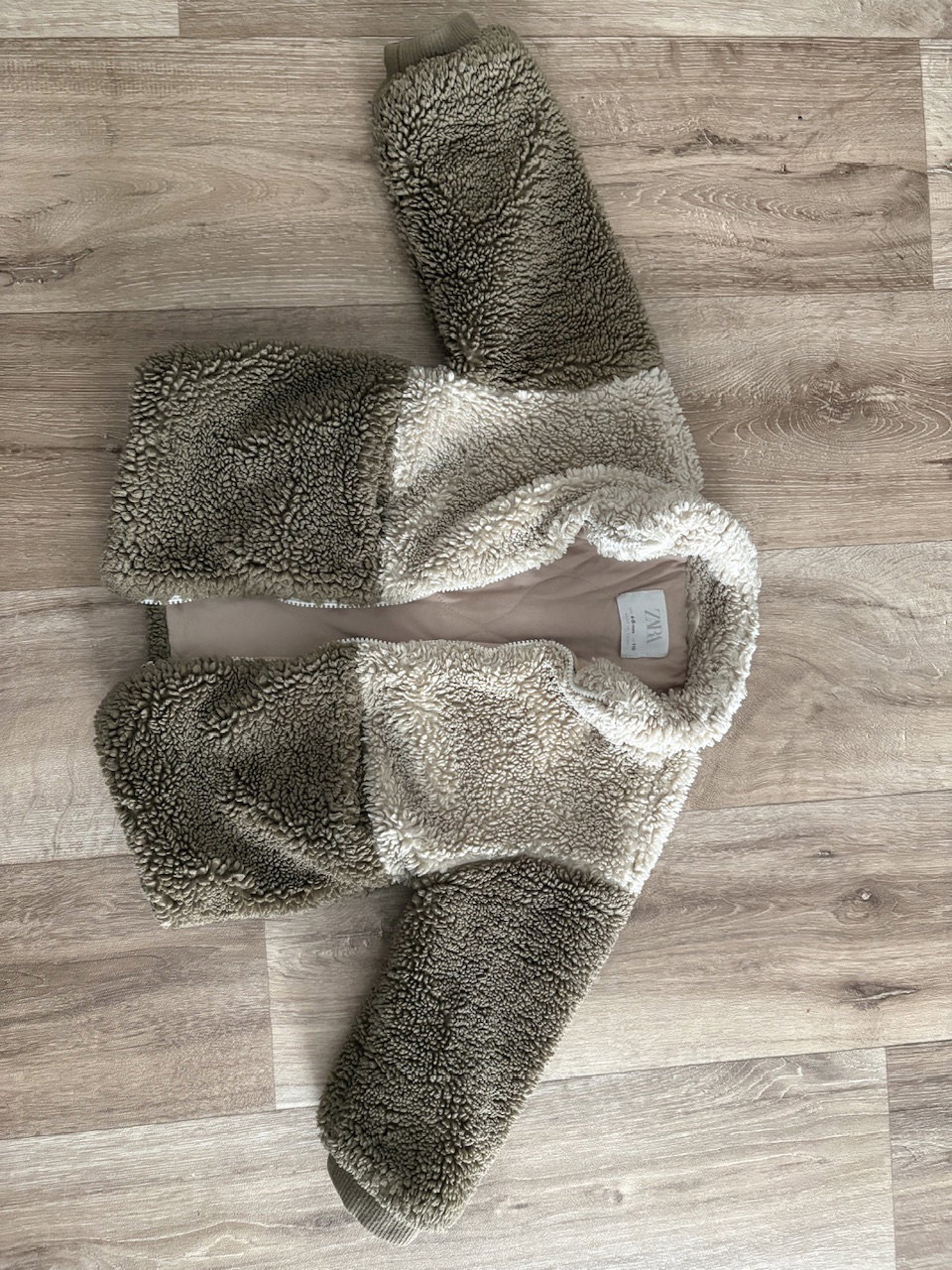 Plüsch Jacke dick 