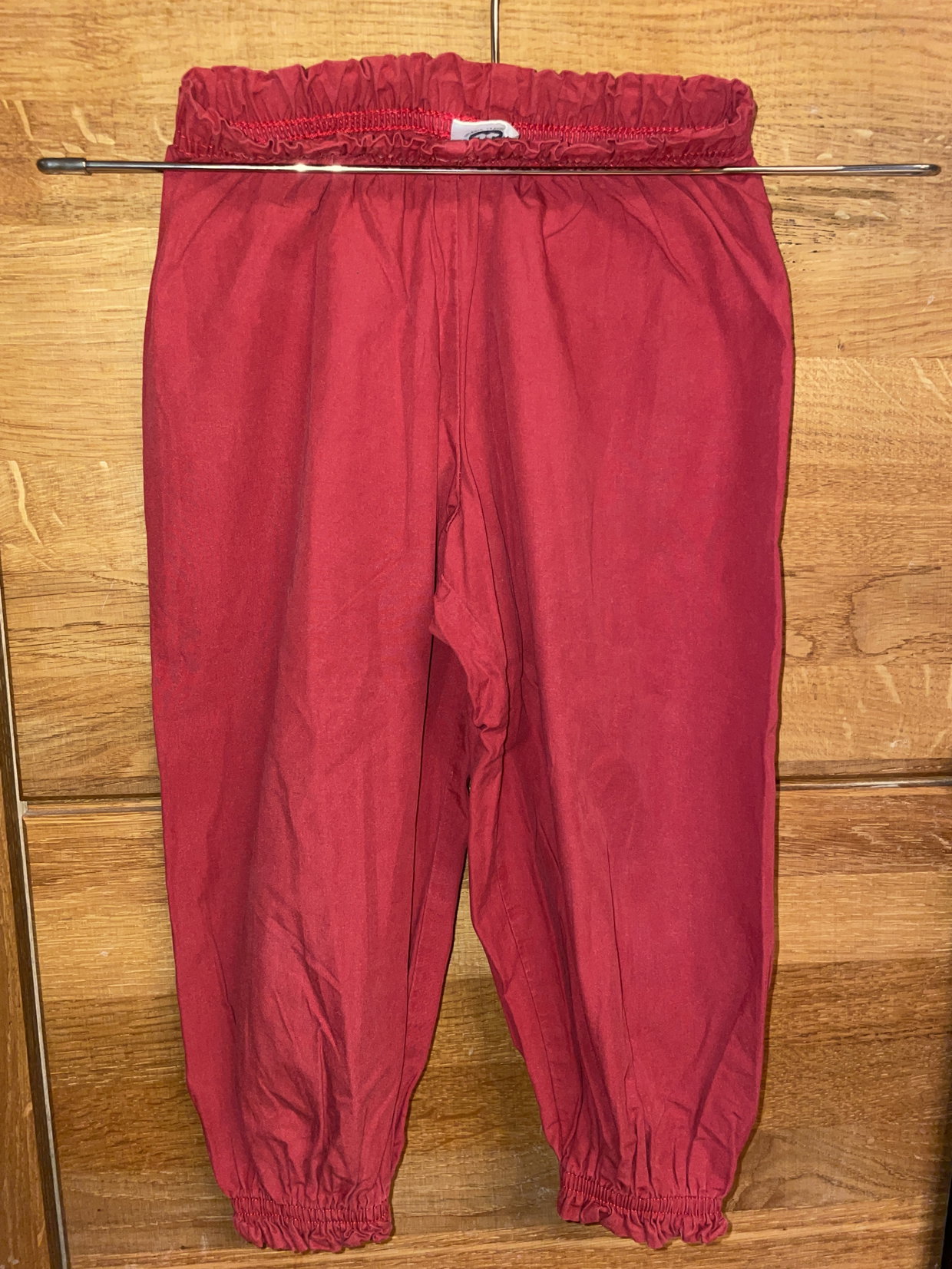Pumphose, rot, Gr. 86, Müsli by Green Cotton