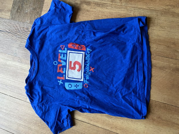 Lvl 5 Shirt, Geburtstag Gr122