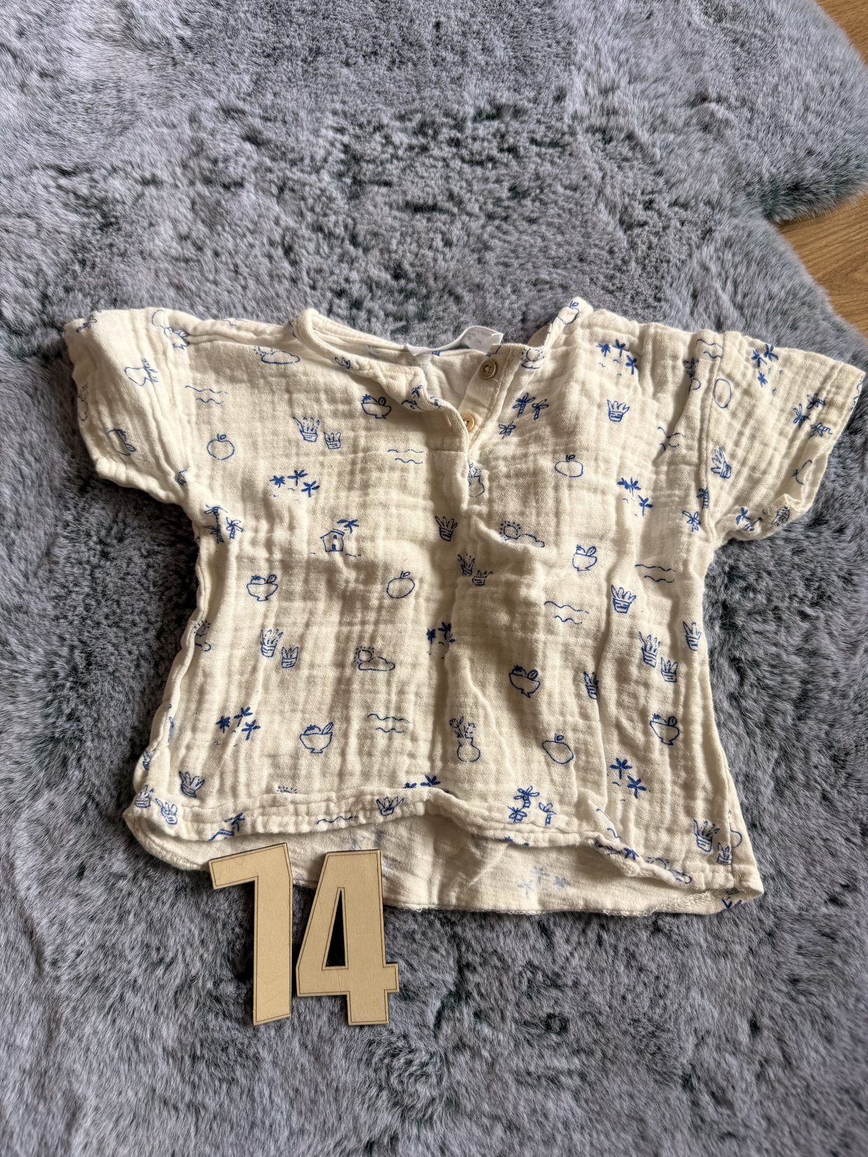 T-Shirt Zara Gr.74