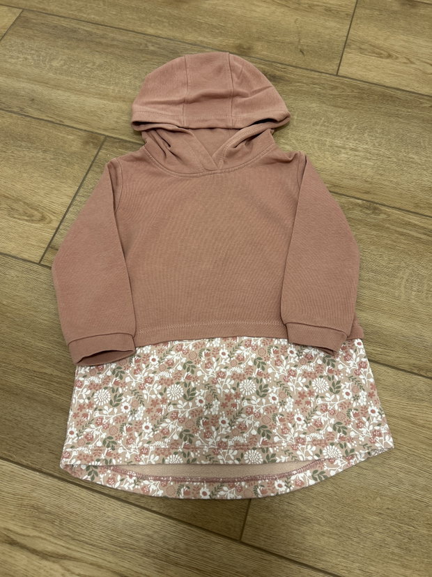 Kaputzenpullover lang 86/92