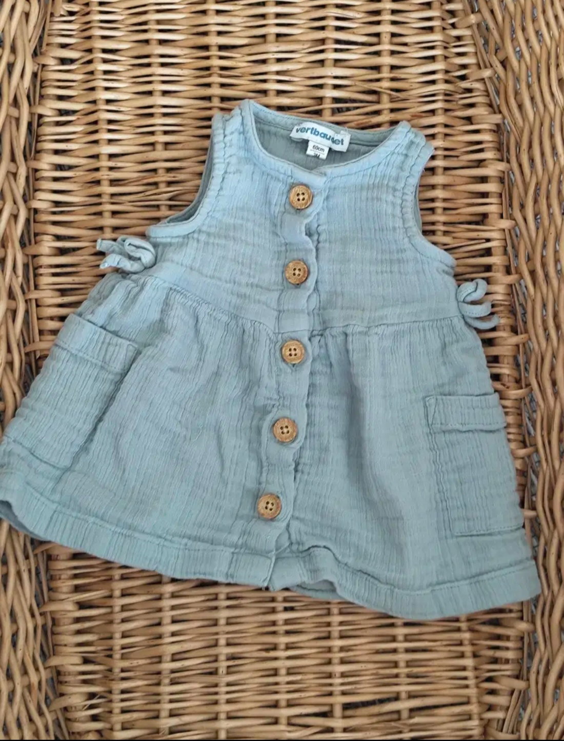Musselin Kleid 56/62