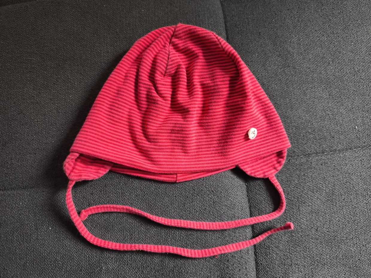 Sterntaler Mütze rot gestreift 