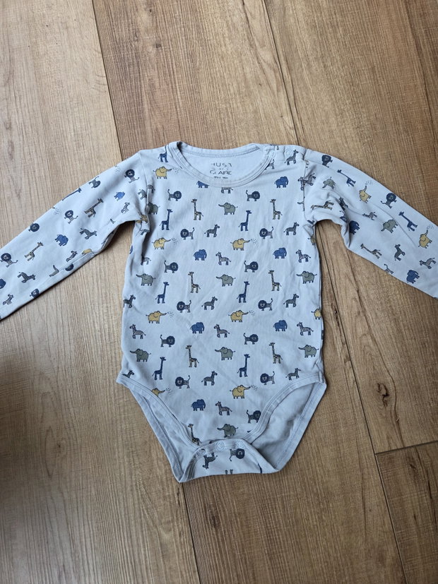 Langarmbody Tiere Gr.86