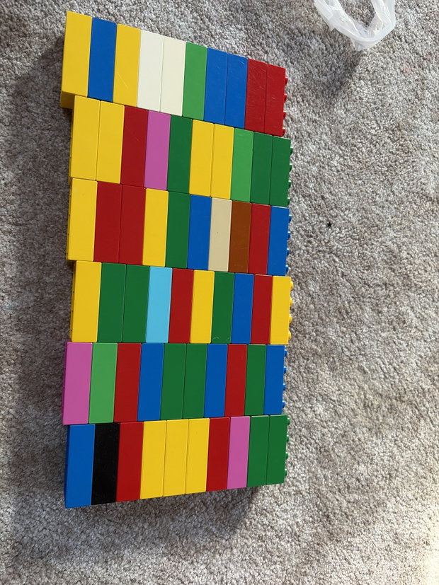 60x Lego Duplo 8er 
