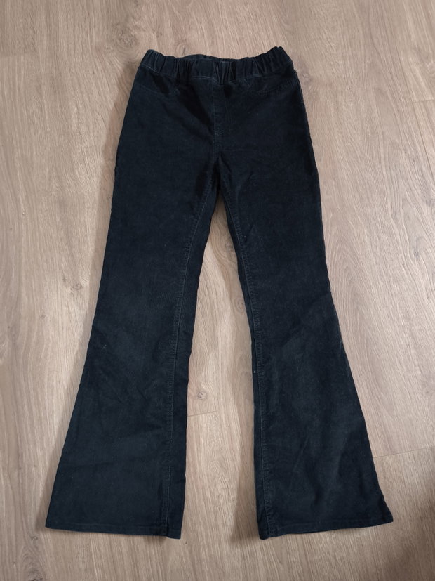 Cord Schlaghose schwarz 134