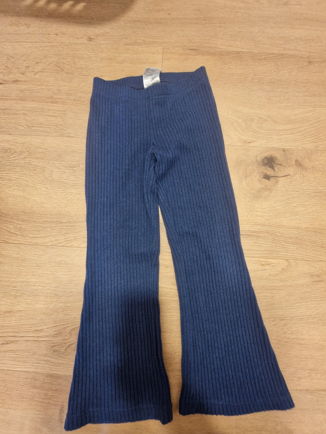 Schlaghose blau