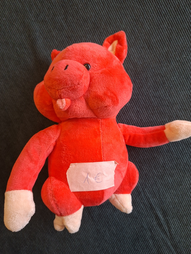 Kuscheltier Schwein