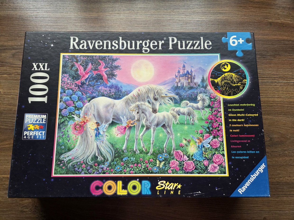 Puzzle Leuchtet im dunkeln