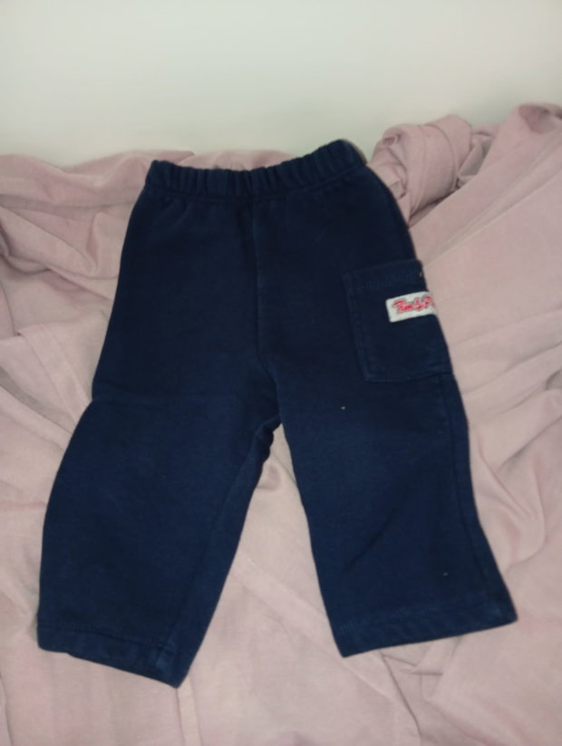 💙 Dunkelblaue Jogginghose – Größe 86