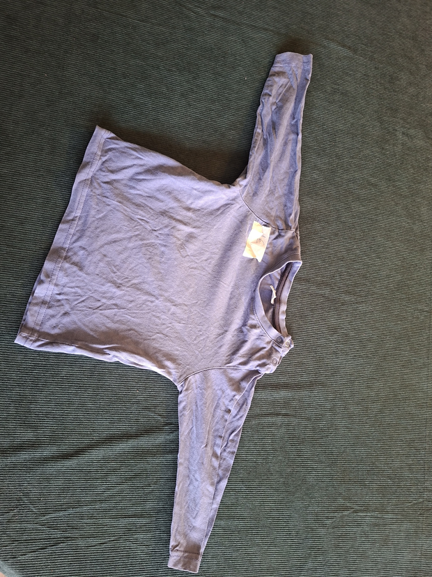 Langarmshirt blau 