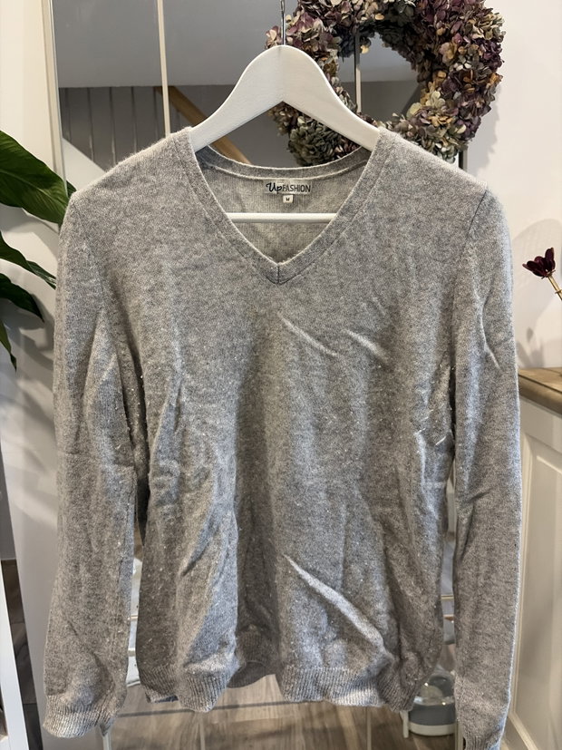 Pullover - Grau 