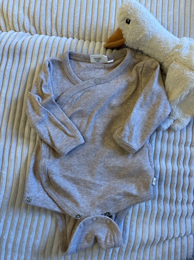 Wickelbody, gerippt von Feetje, Größe 56