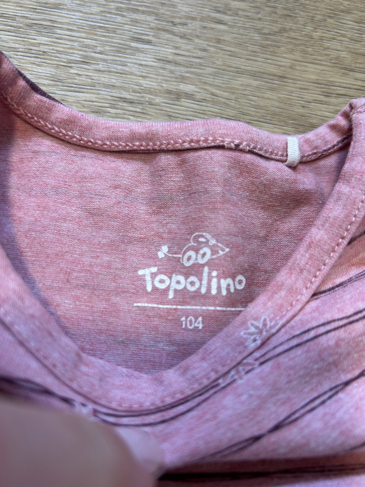 Langarmshirt Streifen Blumen 104