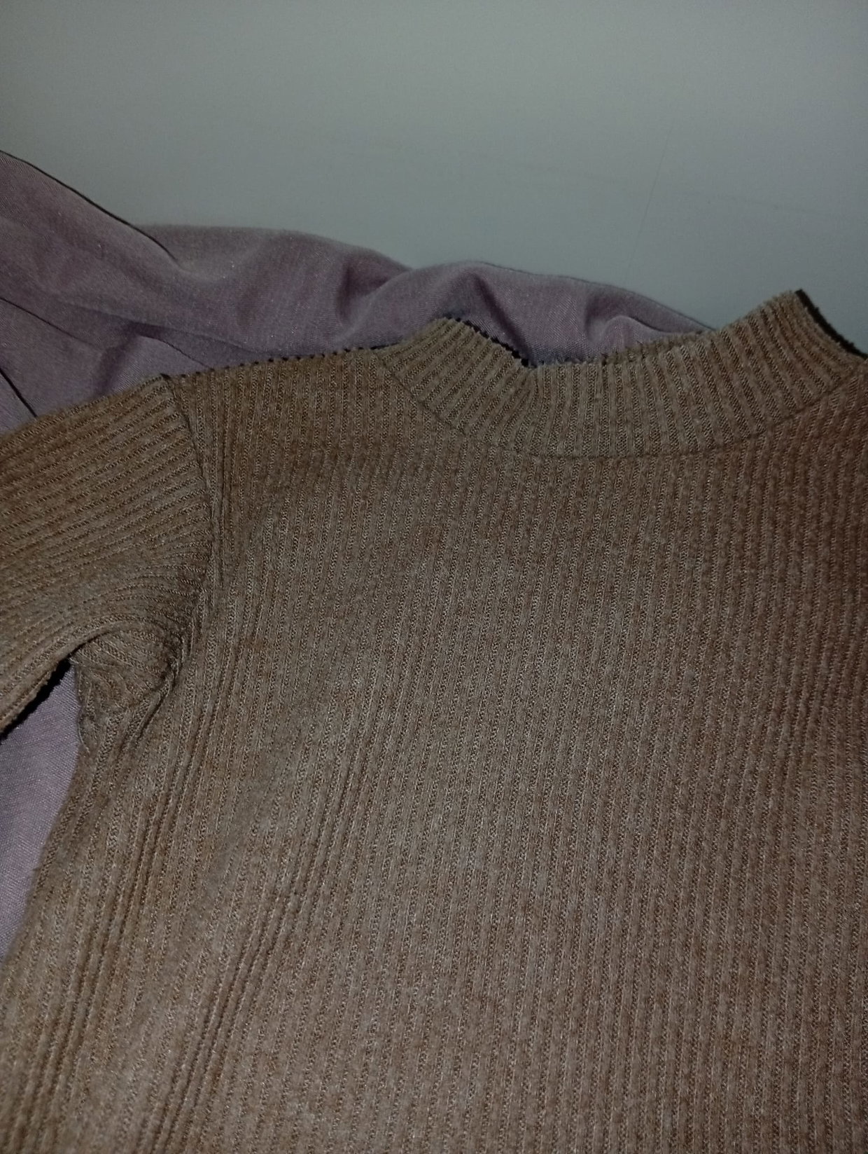 🤎 Cordpullover in Beige-Braun – Größe 92