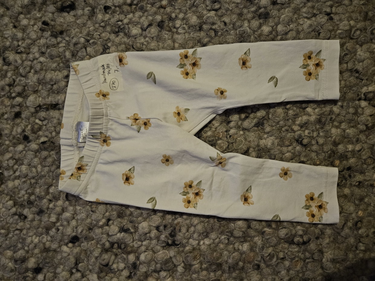 Handmade Leggings Sonnenblume 74/80