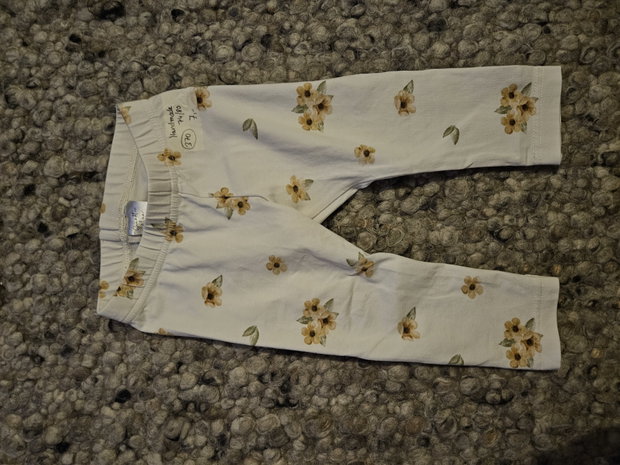 Handmade Leggings Sonnenblume 74/80