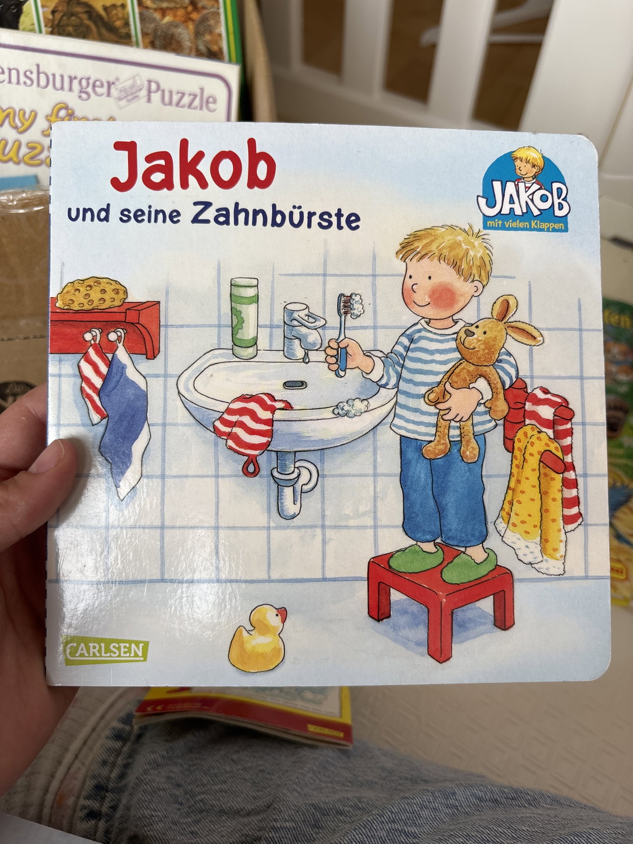 Jakob und seine Zahnbürste 