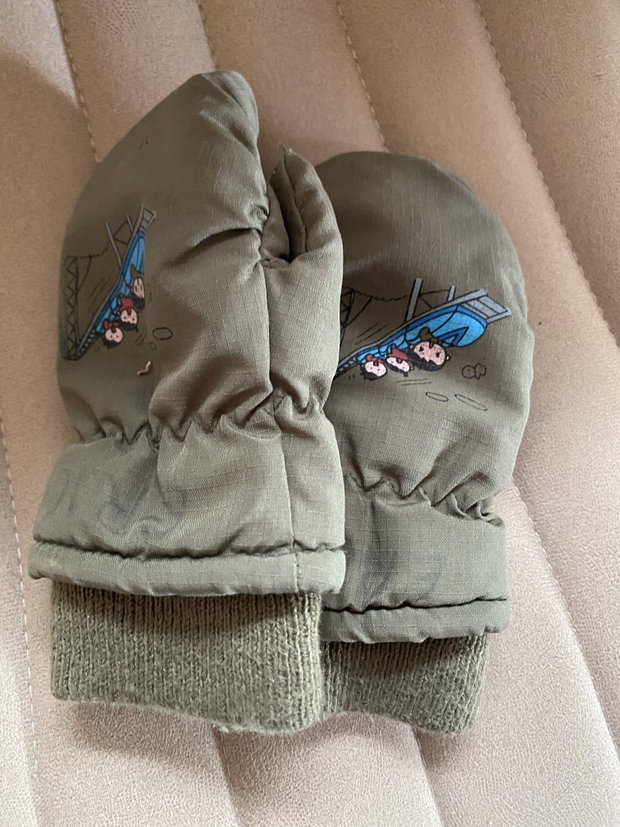 Handschuhe, olive