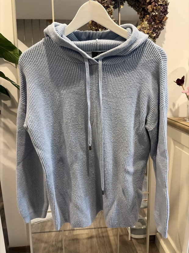 Strickpullover - hellblau