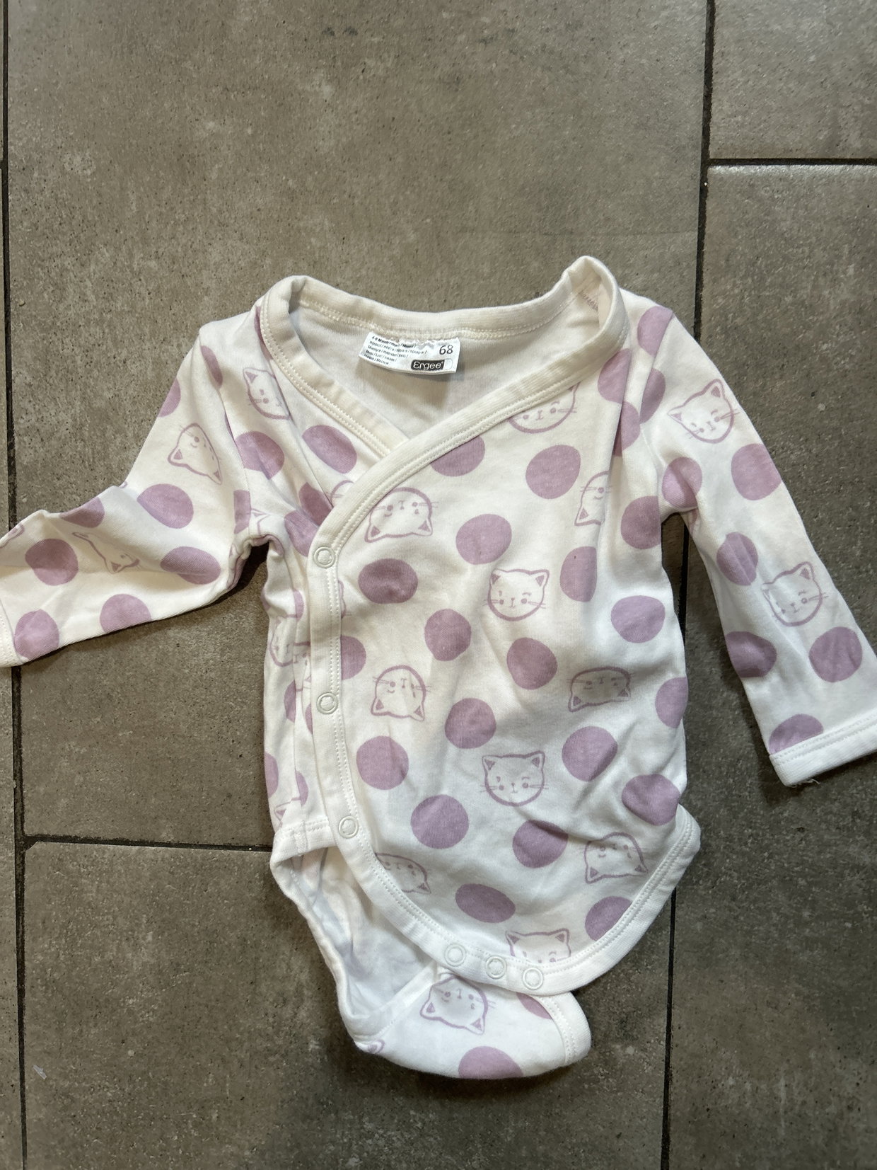 Body lila Katze 