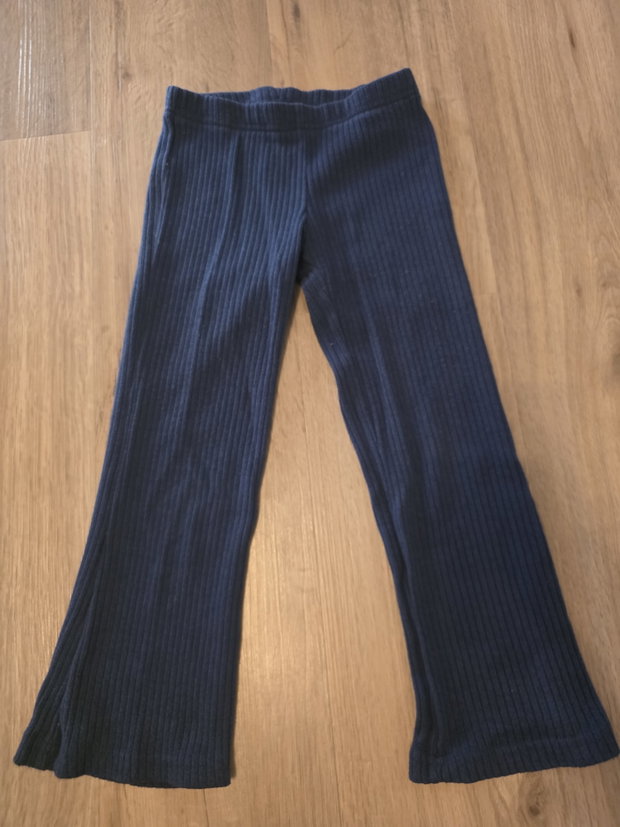 Blaue Mä Schlaghose Gr 110/116