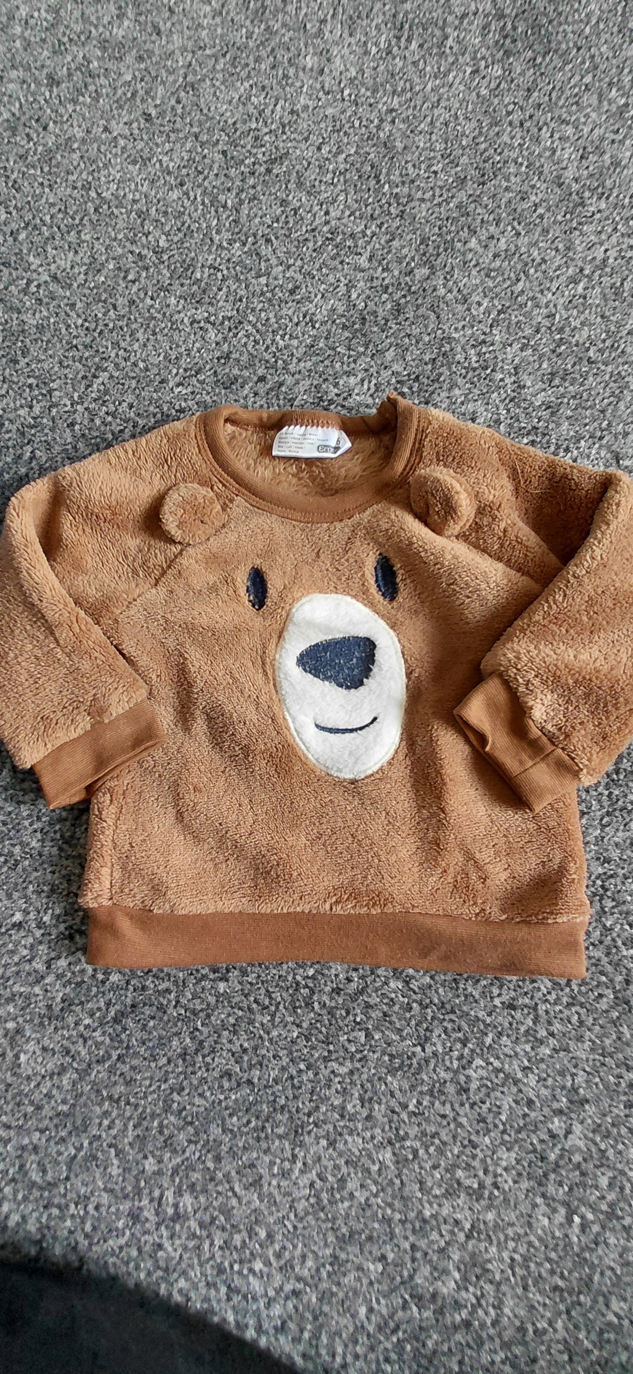 Pullover Teddy dünn