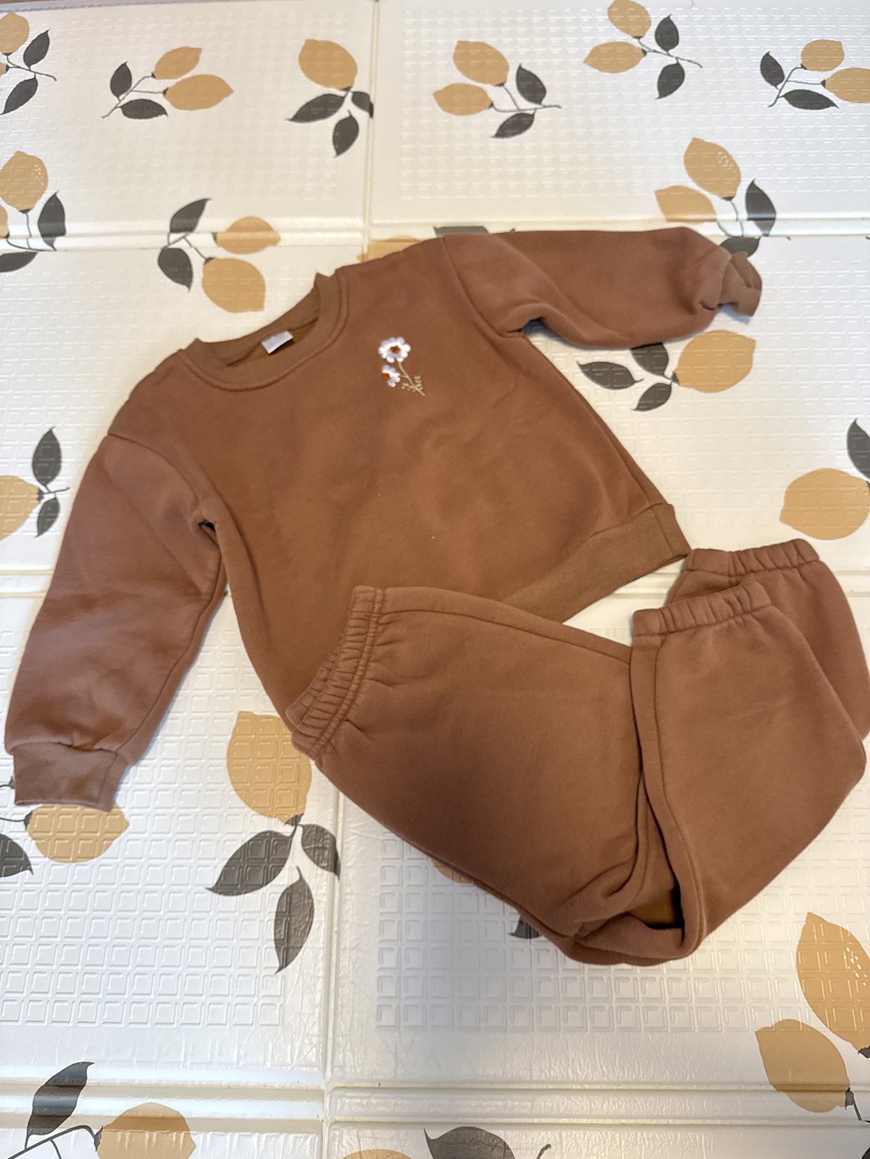 Jogginganzug Blume 