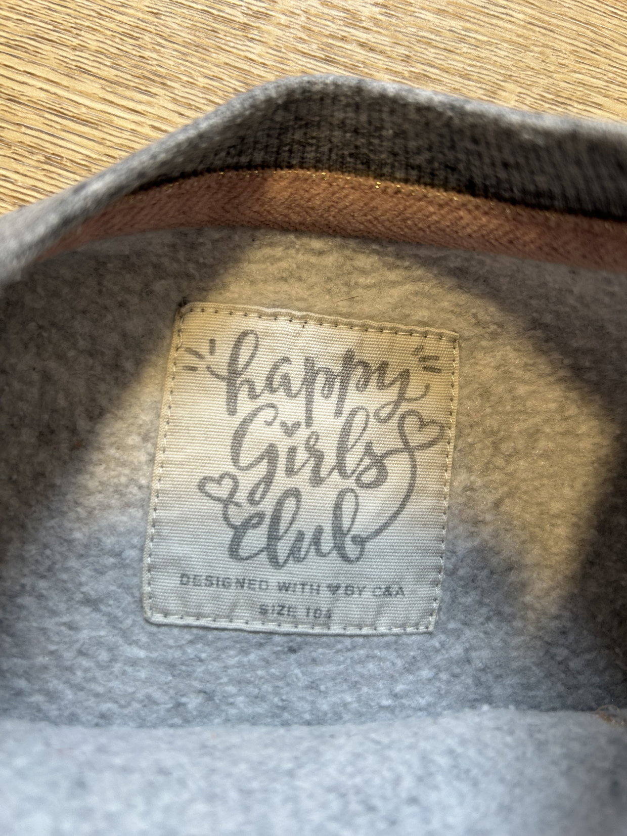 Pullover Einhorn grau 104