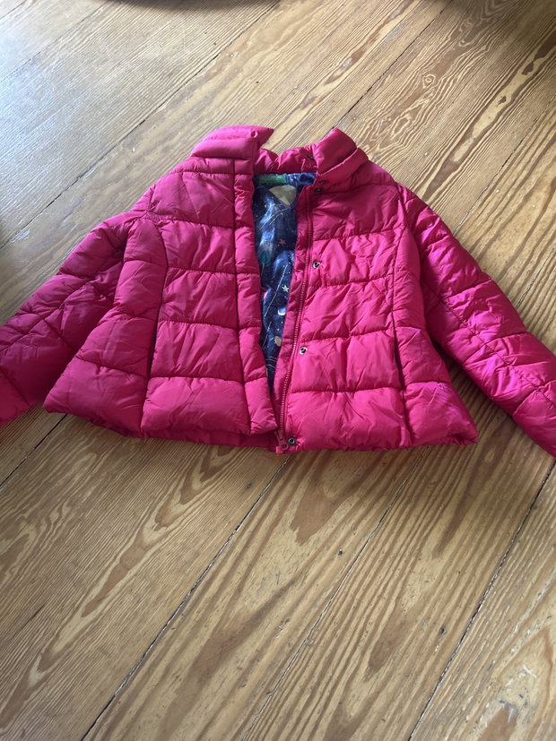 Winterjacke pink