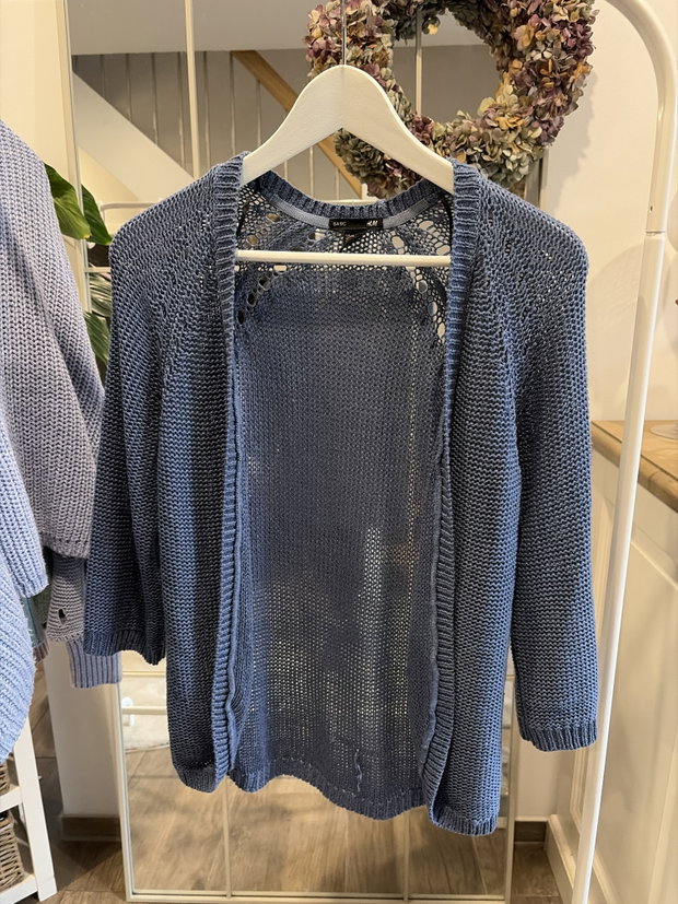 Strickjacke H&M - blau 