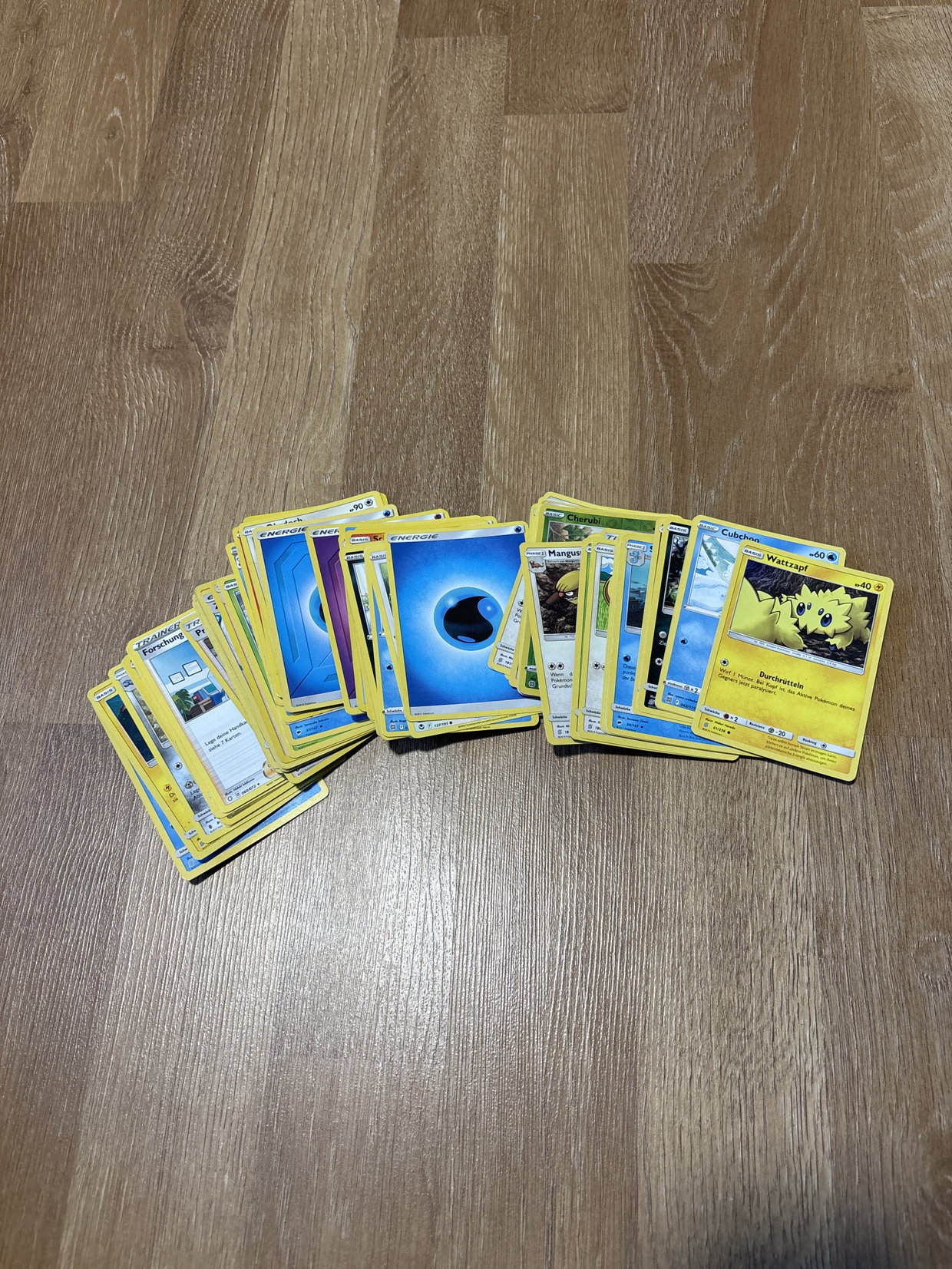 Pokémon Karten Set Folie 60 Stk
