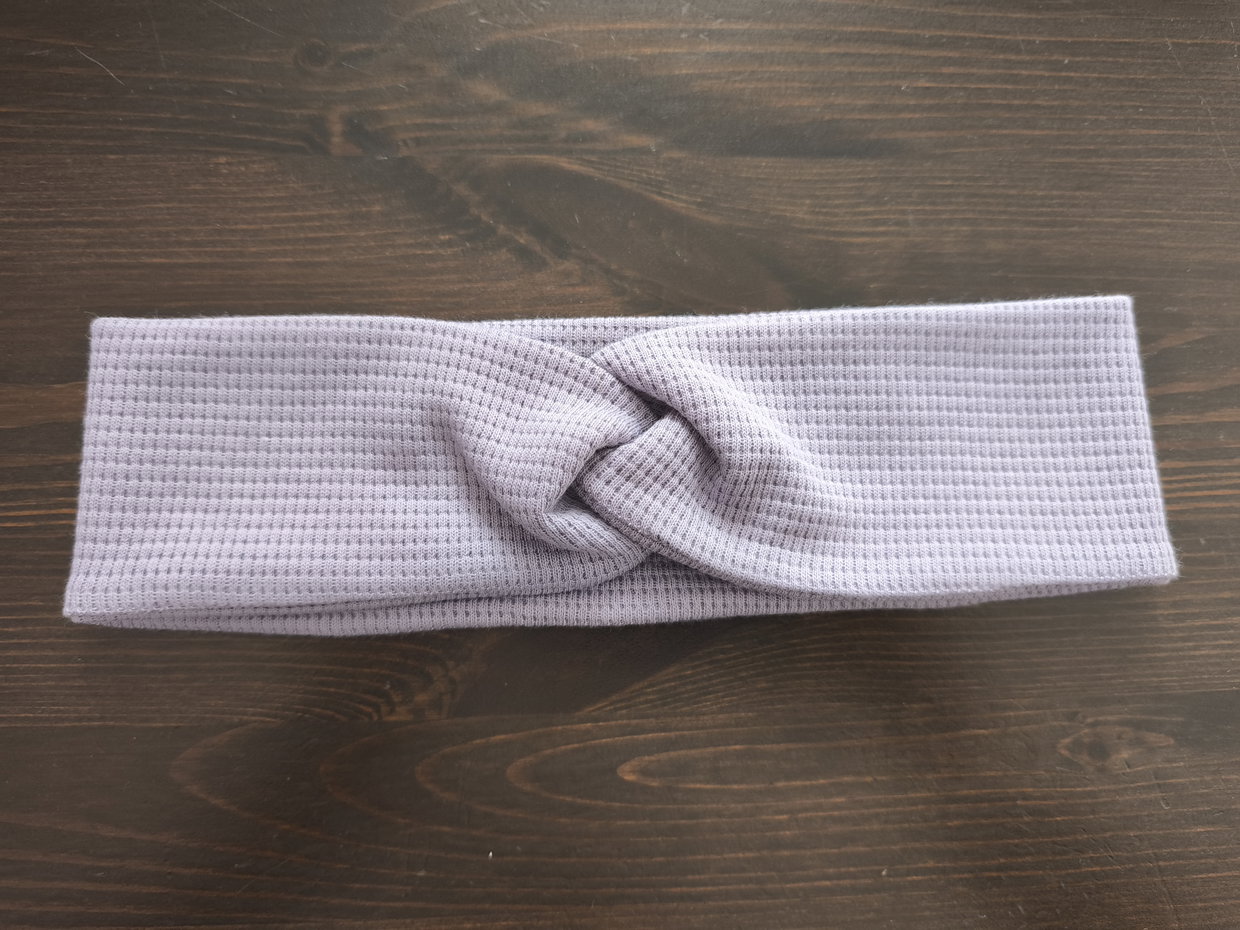 Knoten Stirnband flieder