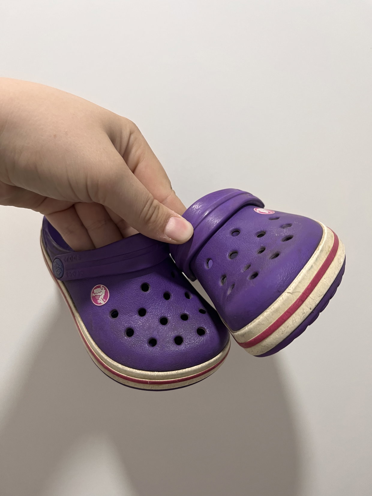 Crocs Lila Gr. 6-7